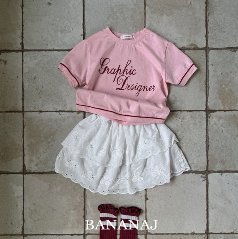 Banana J - Korean Children Fashion - #magicofchildhood - Grapic Tee - 4