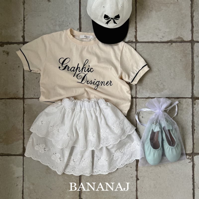 Banana J - Korean Children Fashion - #prettylittlegirls - Grapic Tee - 5
