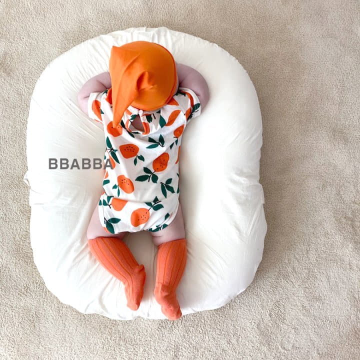 Bbabba - Korean Baby Fashion - #babygirlfashion - Lemon Bodysuit with Bonnet - 9
