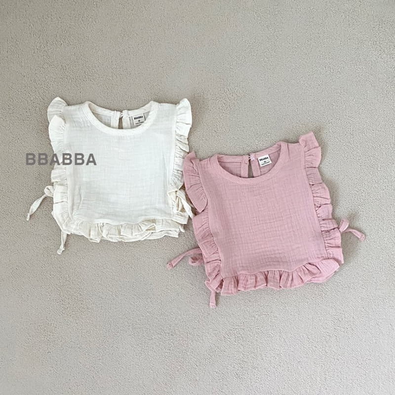 Bbabba - Korean Baby Fashion - #onlinebabyboutique - Frill Vest - 3