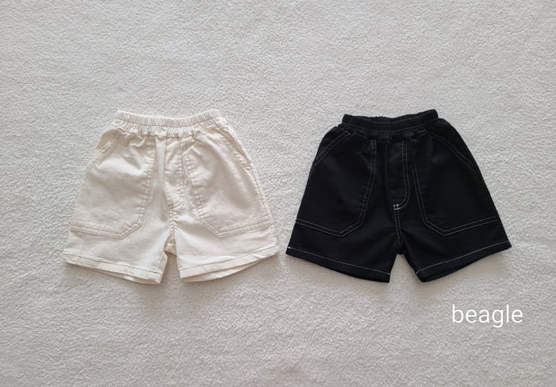 Beagle - Korean Children Fashion - #Kfashion4kids - Joy Stitch Shorts - 3