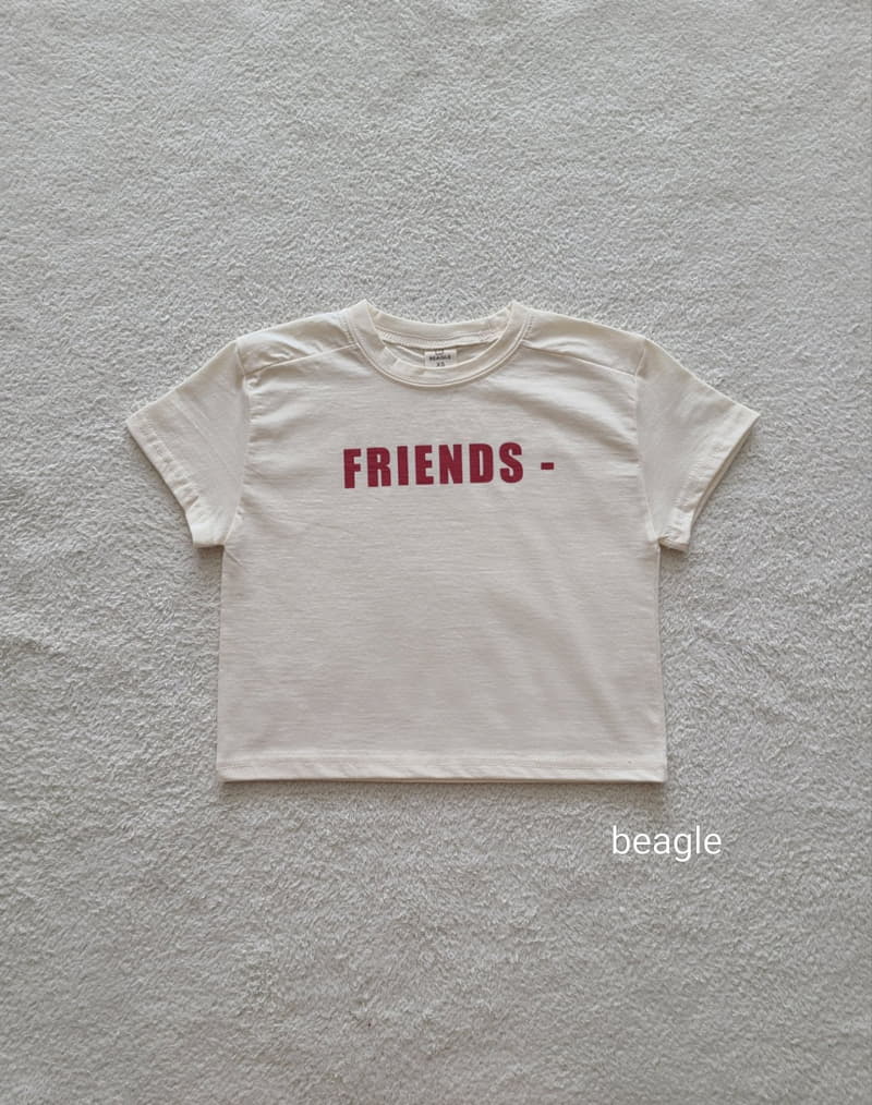 Beagle - Korean Children Fashion - #childofig - Friends Paint Tee