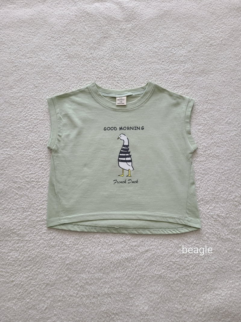 Beagle - Korean Children Fashion - #designkidswear - Good Morning Tee - 2