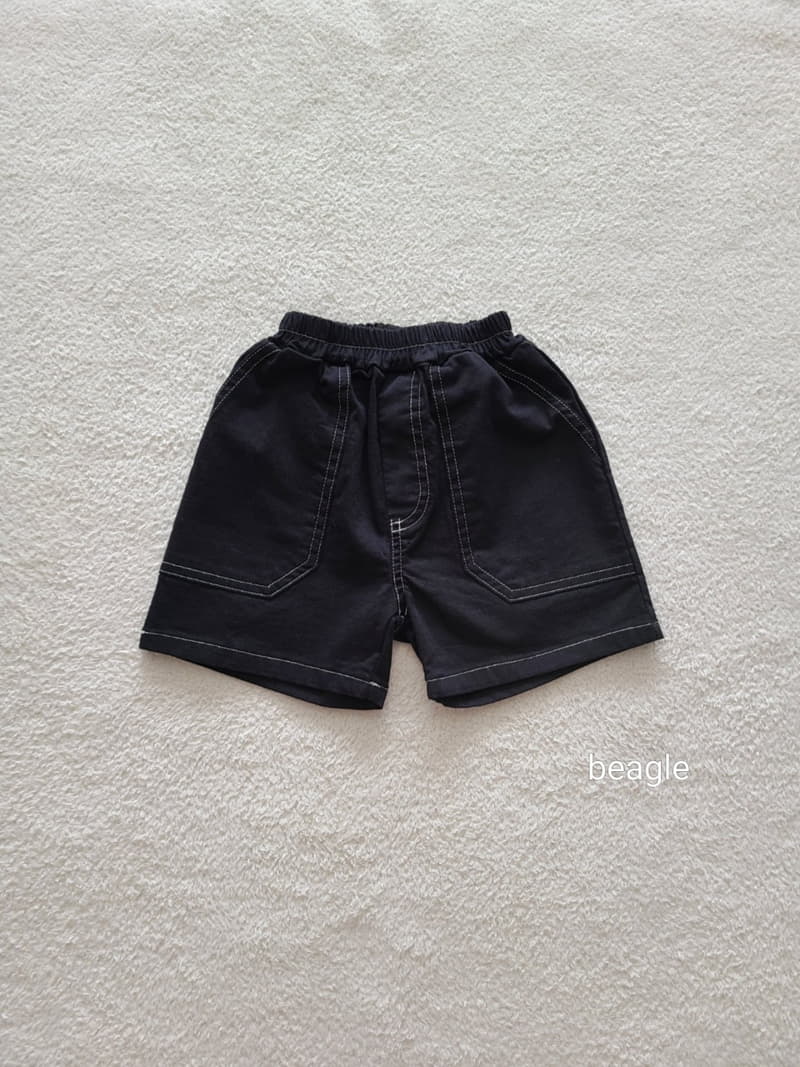 Beagle - Korean Children Fashion - #kidzfashiontrend - Joy Stitch Shorts - 2