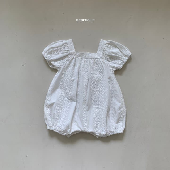 Bebe Holic - Korean Baby Fashion - #babyboutique - Davi Lace Bodysuit - 11