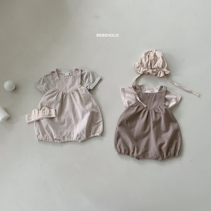 Bebe Holic - Korean Baby Fashion - #babyboutique - My Dungarees Bodysuit