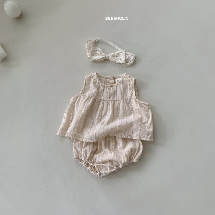 Bebe Holic - Korean Baby Fashion - #babyboutique - Haize Top Bottom Set - 5