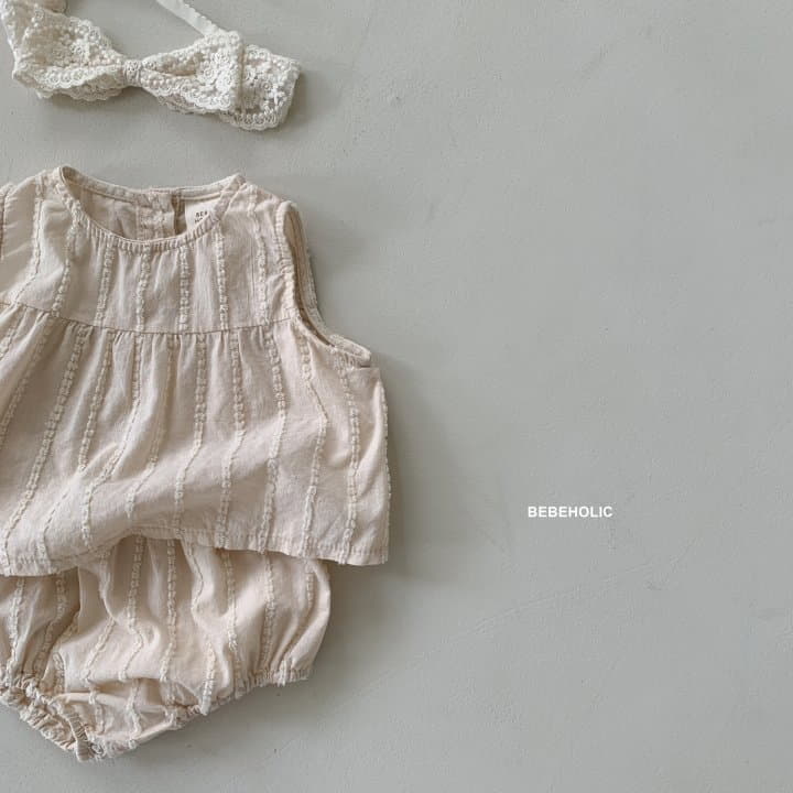 Bebe Holic - Korean Baby Fashion - #babyboutiqueclothing - Haize Top Bottom Set - 6