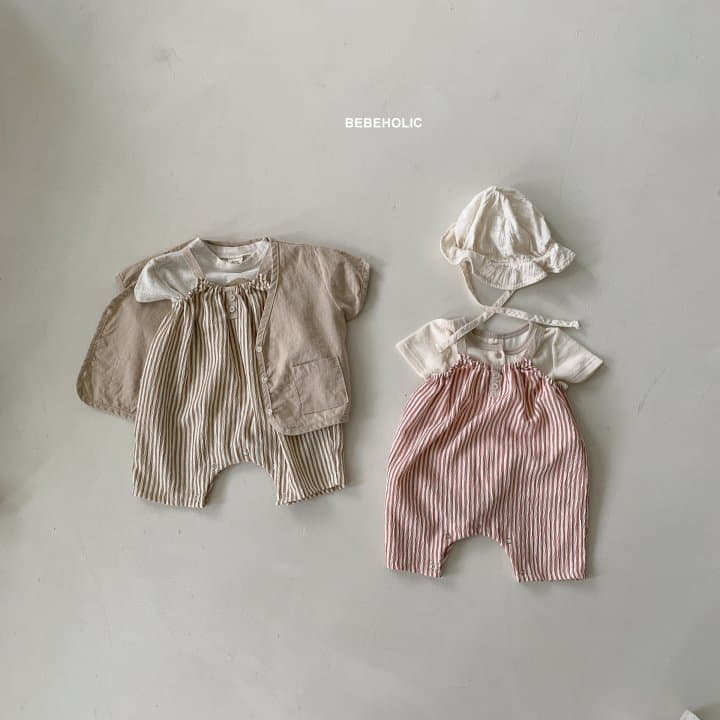 Bebe Holic - Korean Baby Fashion - #babyclothing - Coco Stripes Bodysuit