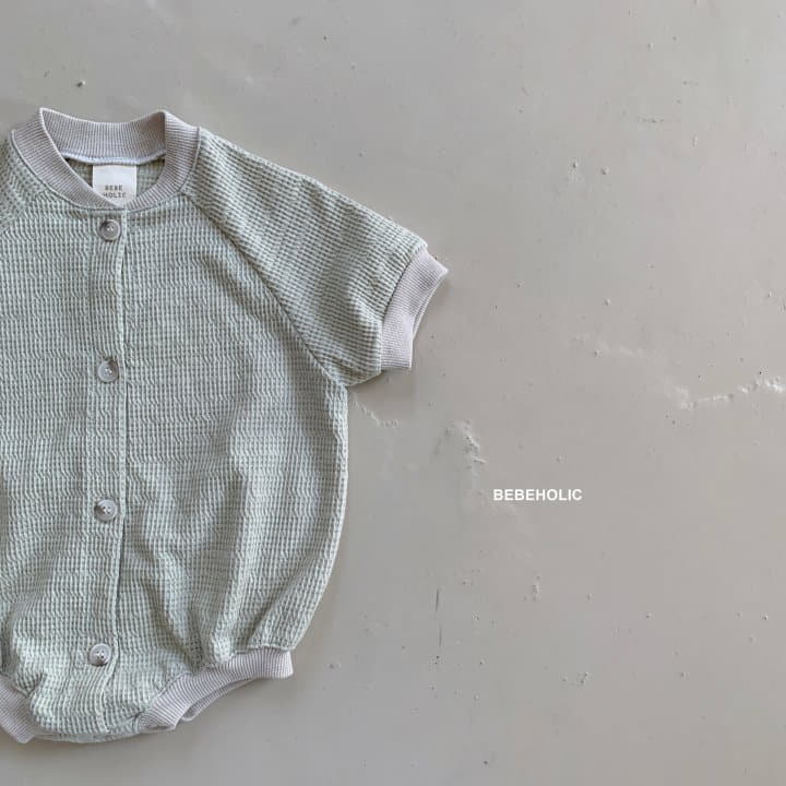 Bebe Holic - Korean Baby Fashion - #babyclothing - Waffle Bodysuit - 12