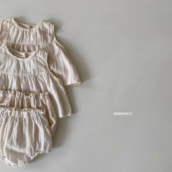Bebe Holic - Korean Baby Fashion - #babyclothing - Haize Top Bottom Set - 7