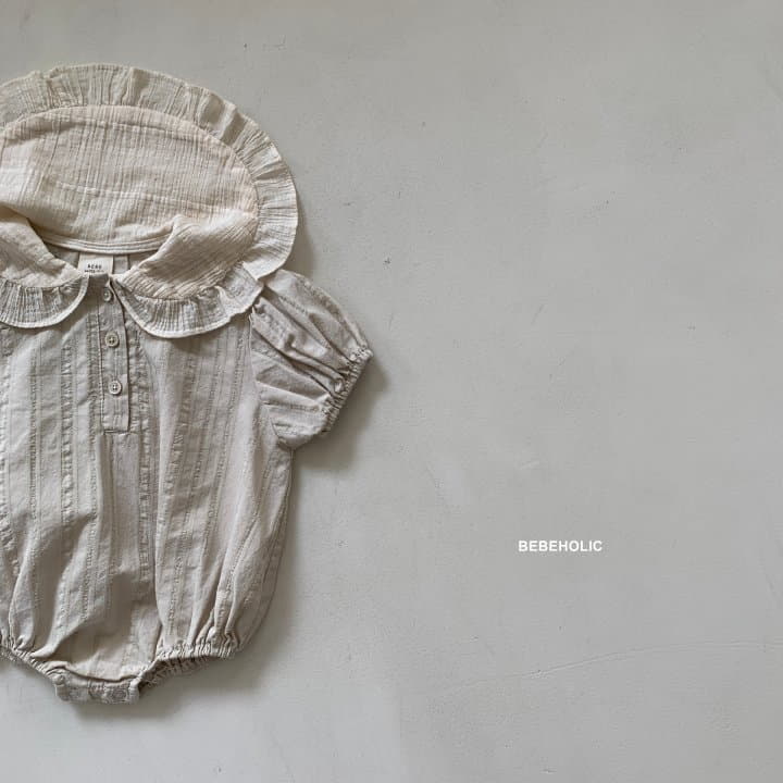 Bebe Holic - Korean Baby Fashion - #babyfashion - Shy Collar Bodysuit - 10