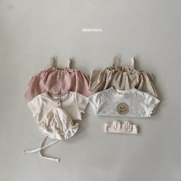 Bebe Holic - Korean Baby Fashion - #babyfashion - Coco Stripes Bodysuit - 2