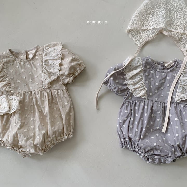 Bebe Holic - Korean Baby Fashion - #babyfever - Olive Wing Bodysuit - 2