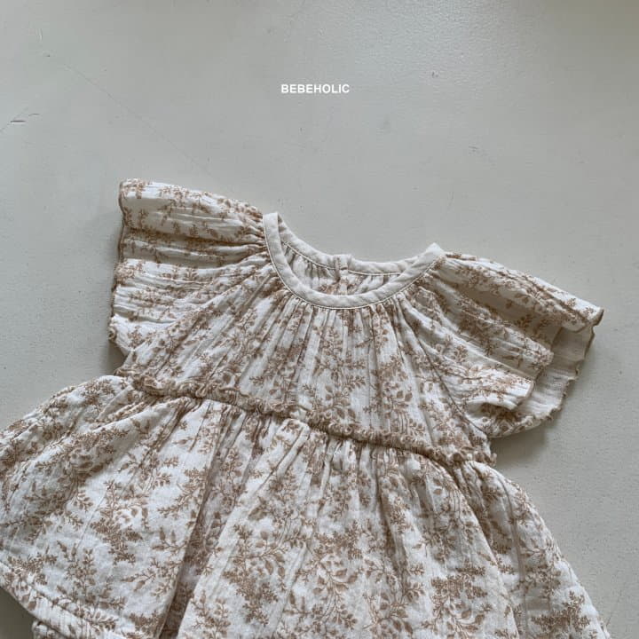 Bebe Holic - Korean Baby Fashion - #babyfever - Small Flower Bodysuit - 12