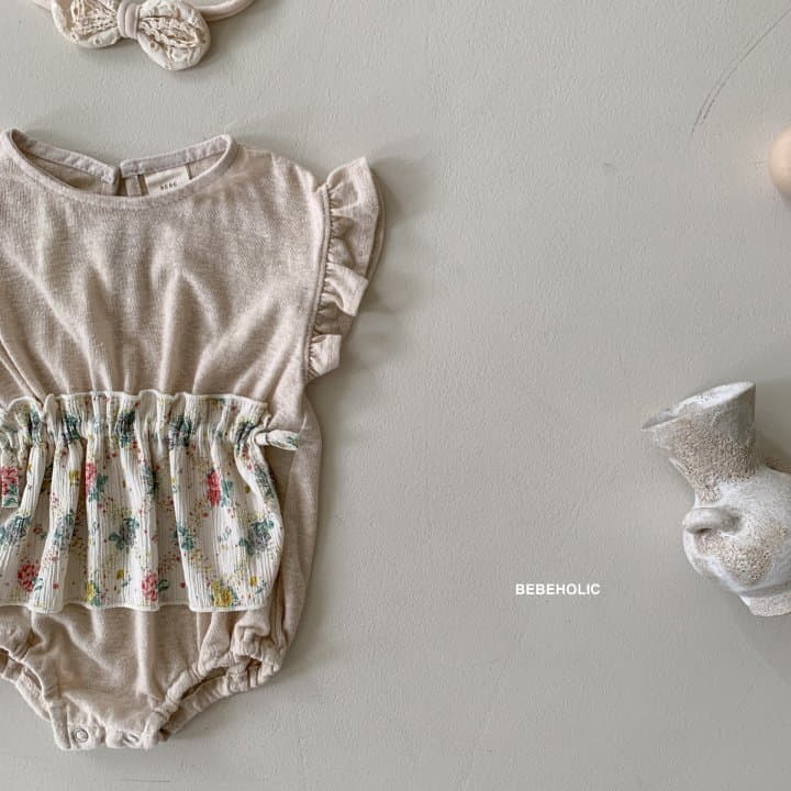Bebe Holic - Korean Baby Fashion - #babyfever - Apron Bodysuit - 4