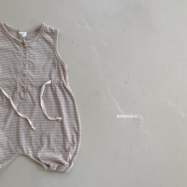 Bebe Holic - Korean Baby Fashion - #babygirlfashion - May Stripes Bodysuit - 10