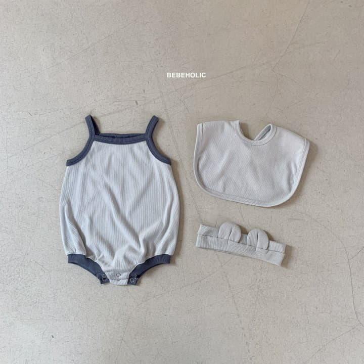 Bebe Holic - Korean Baby Fashion - #babygirlfashion - Sleeveless Color Bodysuit - 3