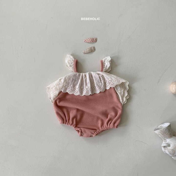 Bebe Holic - Korean Baby Fashion - #babylifestyle - Lace Bodysuit - 6