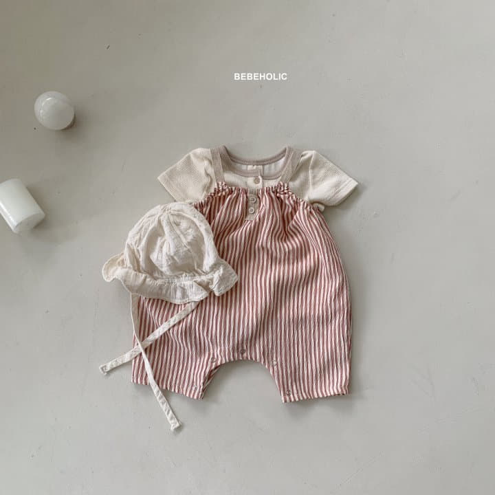 Bebe Holic - Korean Baby Fashion - #babylifestyle - Coco Stripes Bodysuit - 5