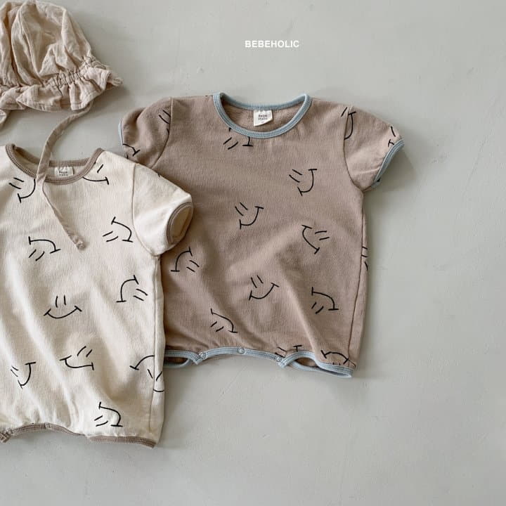 Bebe Holic - Korean Baby Fashion - #babylifestyle - Smile Bodysuit - 2