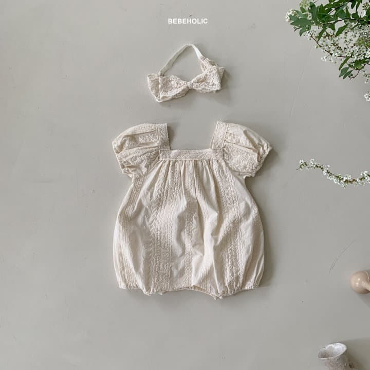 Bebe Holic - Korean Baby Fashion - #babyoninstagram - Davi Lace Bodysuit - 3