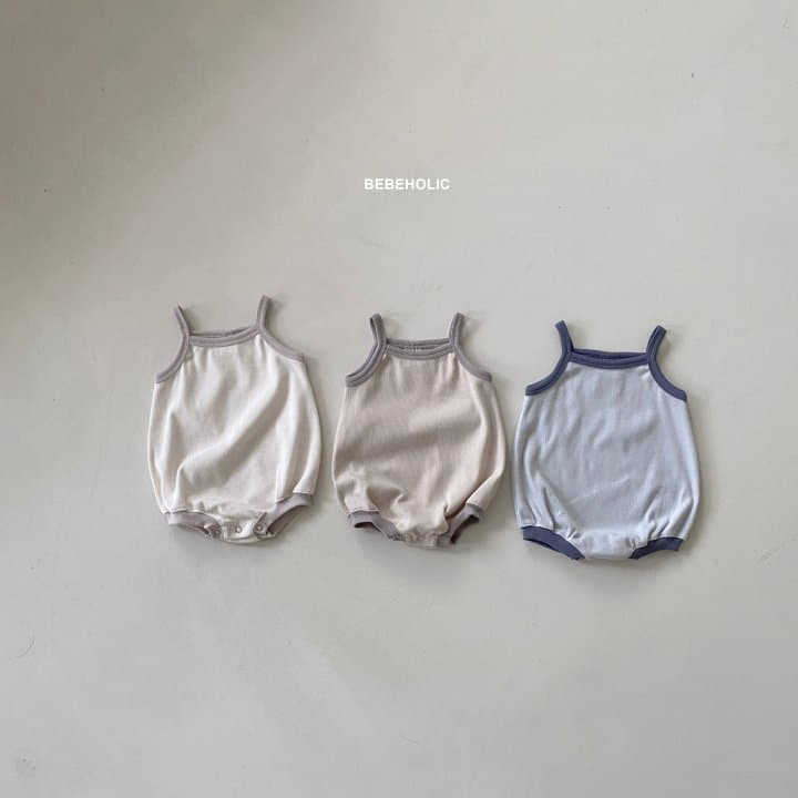 Bebe Holic - Korean Baby Fashion - #babyoninstagram - Sleeveless Color Bodysuit - 5