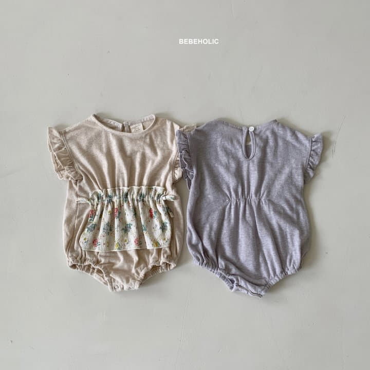 Bebe Holic - Korean Baby Fashion - #babyootd - Apron Bodysuit - 7