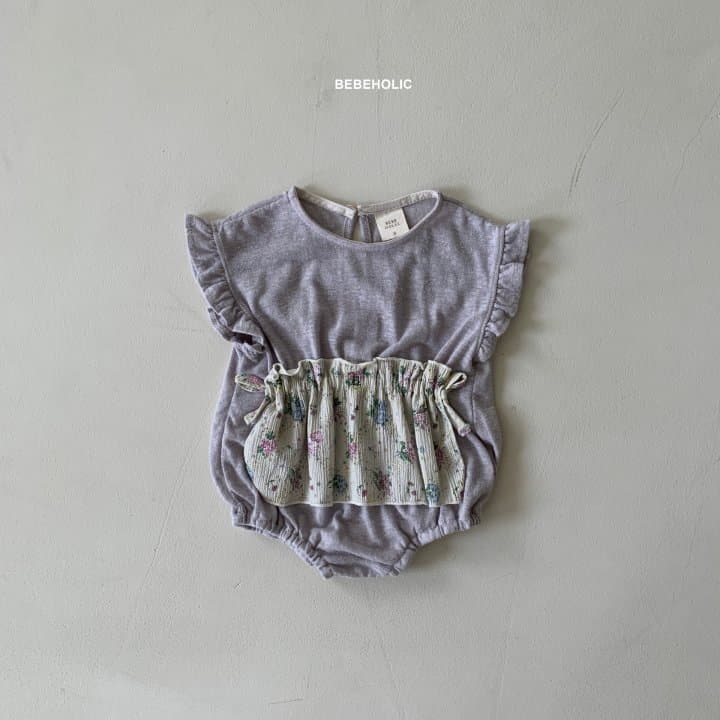 Bebe Holic - Korean Baby Fashion - #babyoutfit - Apron Bodysuit - 9