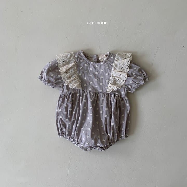 Bebe Holic - Korean Baby Fashion - #babyoutfit - Olive Wing Bodysuit - 8