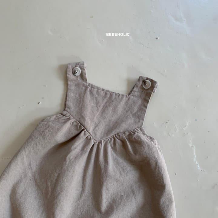 Bebe Holic - Korean Baby Fashion - #babyoutfit - My Dungarees Bodysuit - 11