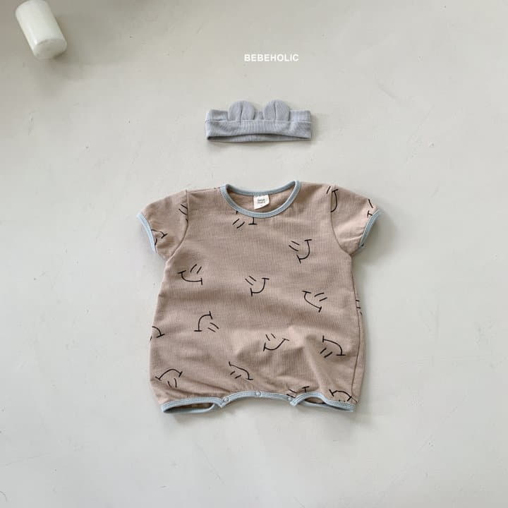 Bebe Holic - Korean Baby Fashion - #babyoutfit - Smile Bodysuit - 5