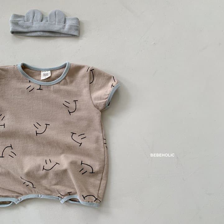 Bebe Holic - Korean Baby Fashion - #babyoutfit - Smile Bodysuit - 6