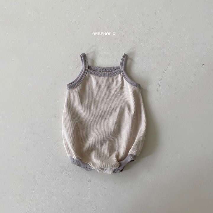 Bebe Holic - Korean Baby Fashion - #babyoutfit - Sleeveless Color Bodysuit - 8