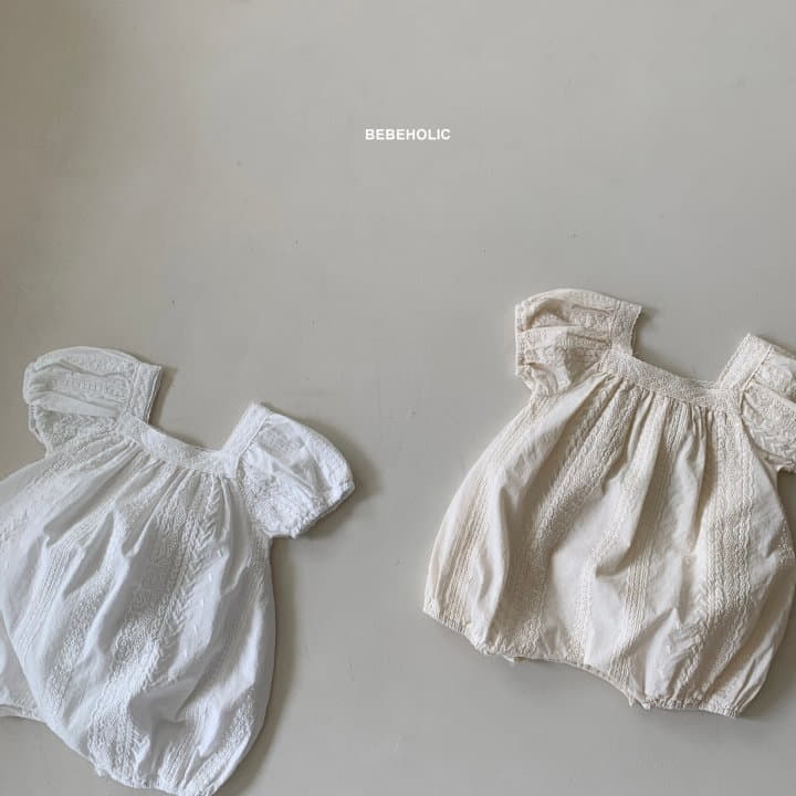 Bebe Holic - Korean Baby Fashion - #babywear - Davi Lace Bodysuit - 7