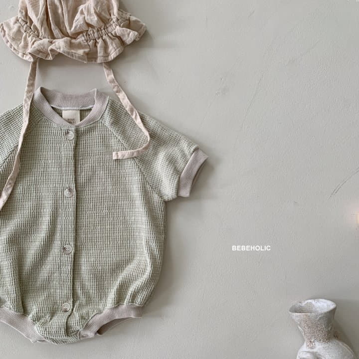 Bebe Holic - Korean Baby Fashion - #babywear - Waffle Bodysuit - 6