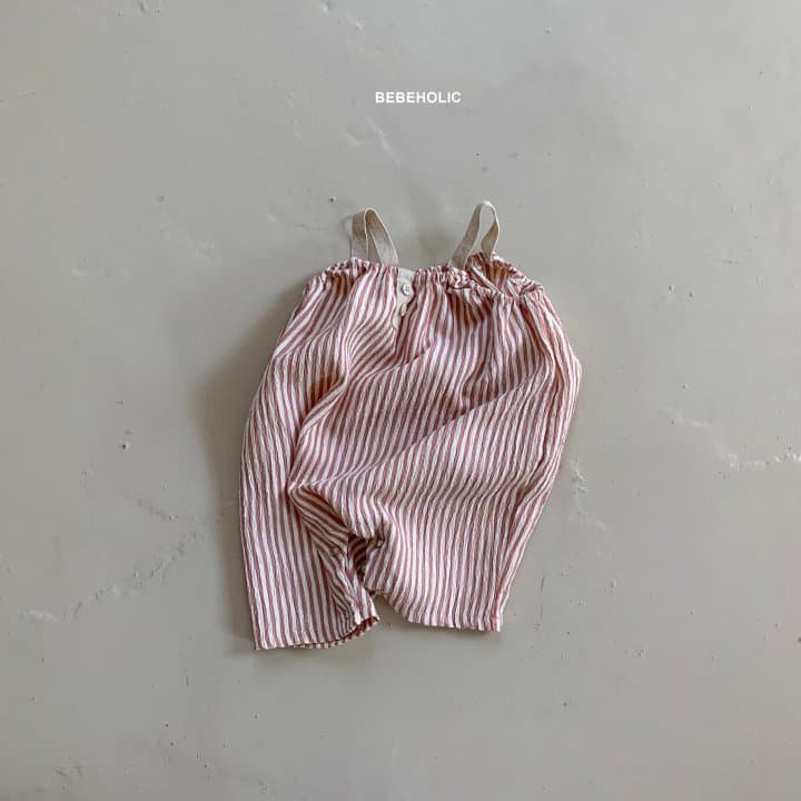 Bebe Holic - Korean Baby Fashion - #onlinebabyboutique - Coco Stripes Bodysuit - 11