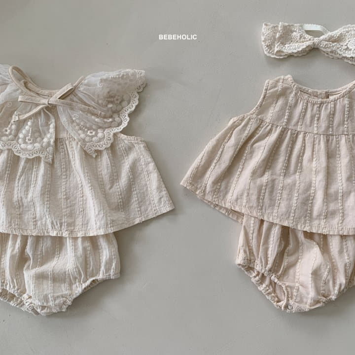 Bebe Holic - Korean Baby Fashion - #onlinebabyboutique - Haize Top Bottom Set - 2