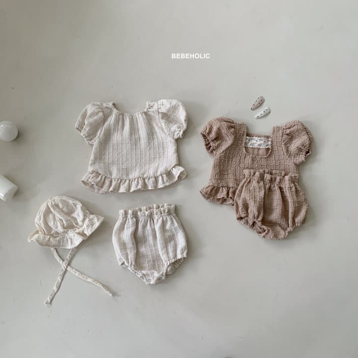 Bebe Holic - Korean Baby Fashion - #onlinebabyboutique - Malcha Top Bottom Set