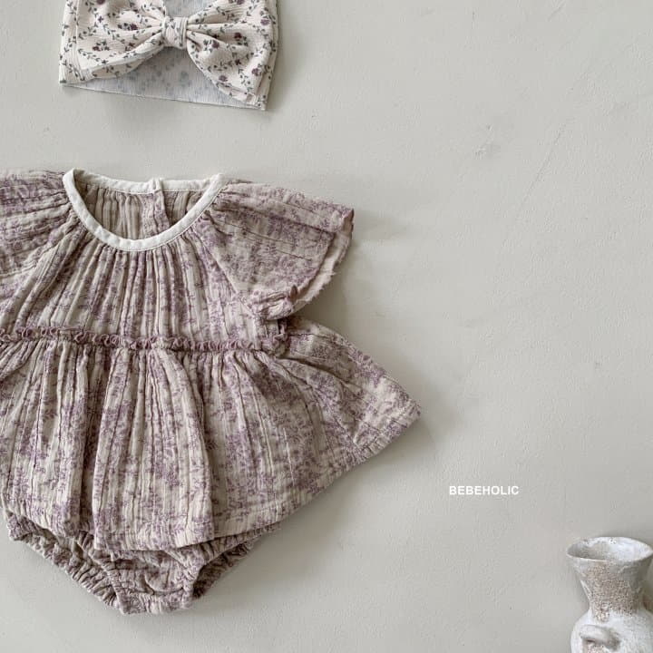 Bebe Holic - Korean Baby Fashion - #onlinebabyshop - Small Flower Bodysuit - 6