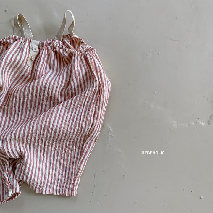 Bebe Holic - Korean Baby Fashion - #onlinebabyshop - Coco Stripes Bodysuit - 12