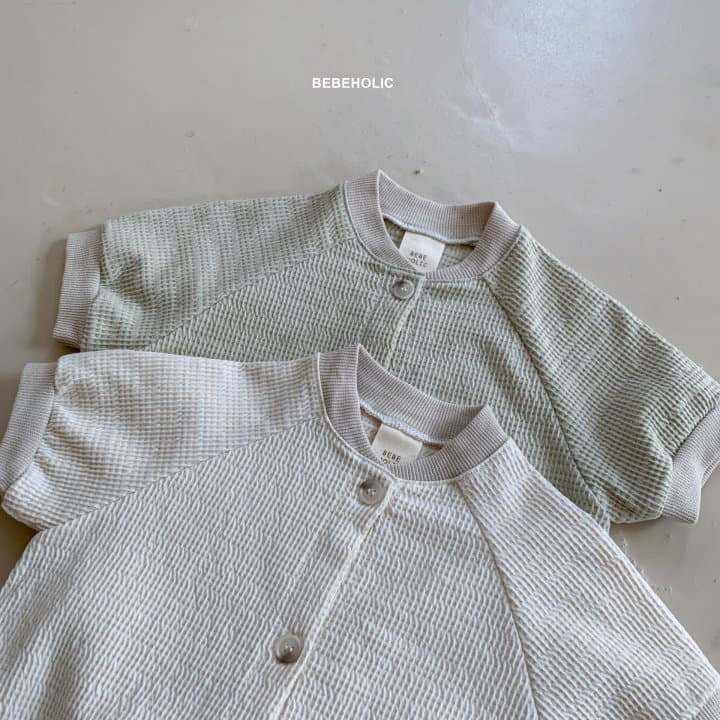 Bebe Holic - Korean Baby Fashion - #onlinebabyshop - Waffle Bodysuit - 8
