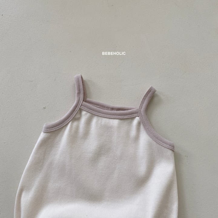 Bebe Holic - Korean Baby Fashion - #onlinebabyshop - Sleeveless Color Bodysuit - 11