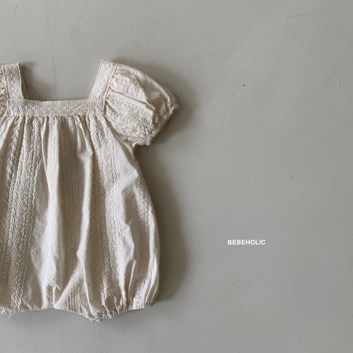 Bebe Holic - Korean Baby Fashion - #smilingbaby - Davi Lace Bodysuit - 10