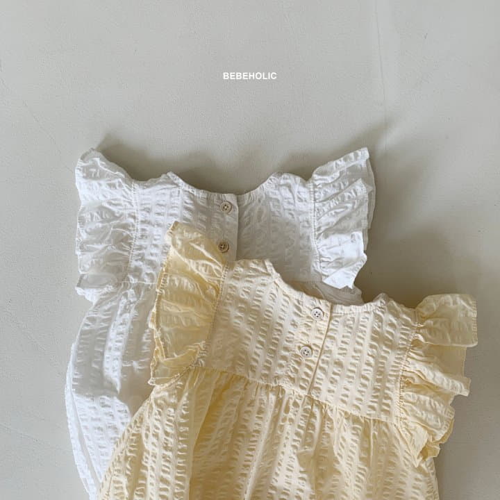Bebe Holic - Korean Baby Fashion - #smilingbaby - Marim Wing Bodysuit - 8