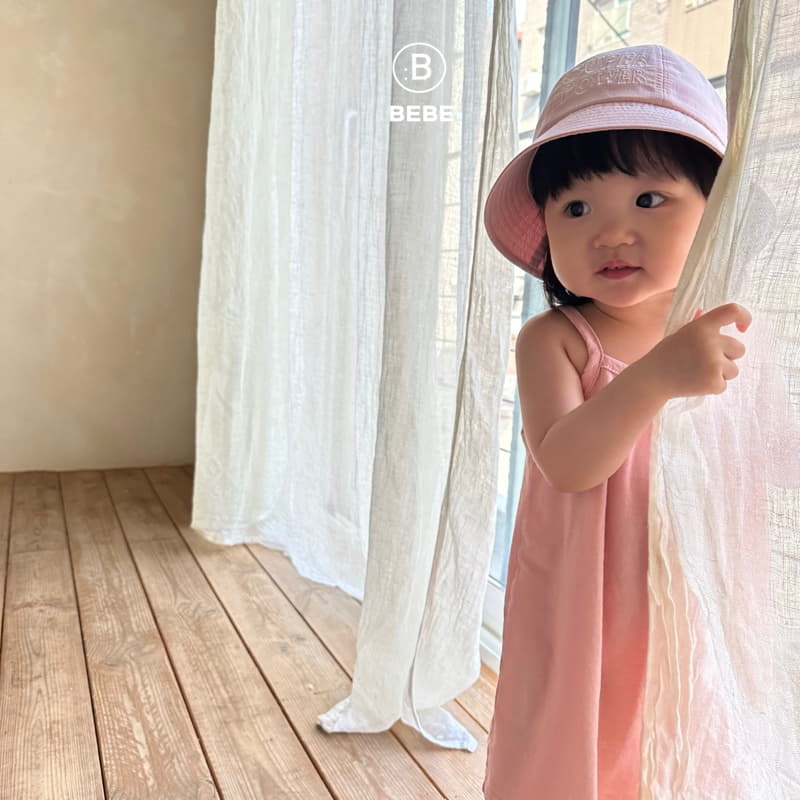 Bella Bambina - Korean Baby Fashion - #babyfashion - Bebe String Sleeveless One-piece - 3