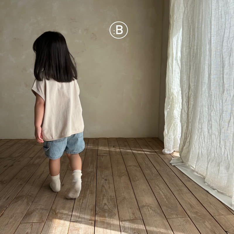 Bella Bambina - Korean Children Fashion - #kidsshorts - Run Piping Sleeveless Tee - 11
