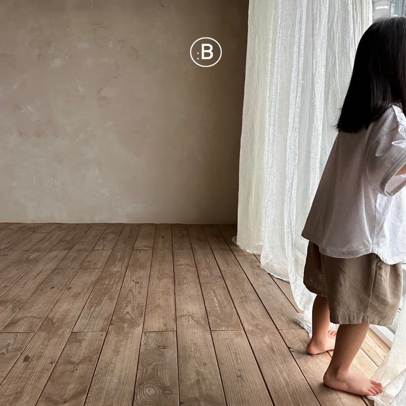 Bella Bambina - Korean Children Fashion - #kidsshorts - Banban Stripes Tee - 7