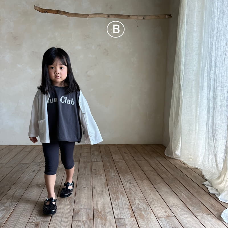 Bella Bambina - Korean Children Fashion - #kidsstore - Run Piping Sleeveless Tee - 12