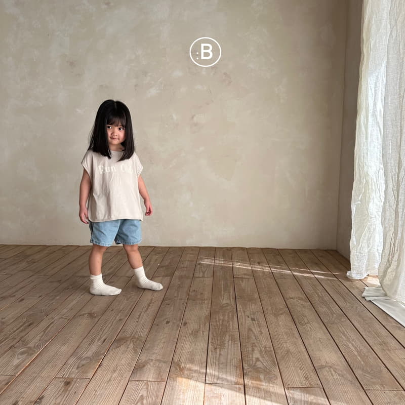 Bella Bambina - Korean Children Fashion - #stylishchildhood - Run Piping Sleeveless Tee - 5